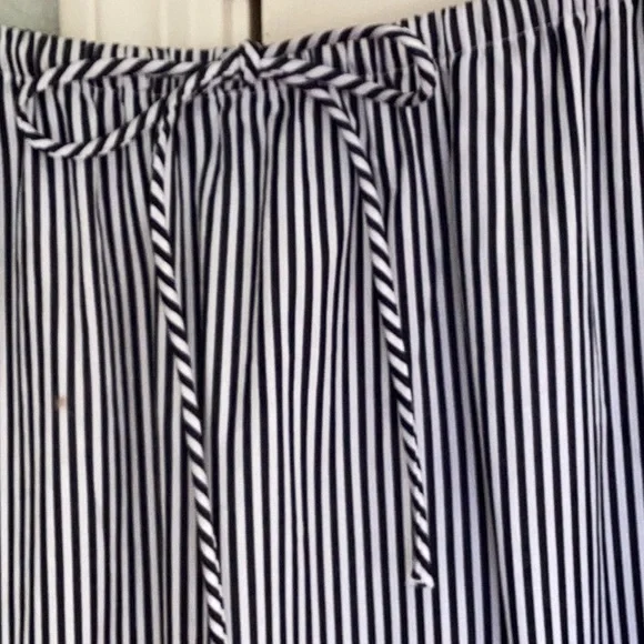 Banana Republic Crisp Spring Cotton Stripe Maxi Skirt - Picture 2 of 2
